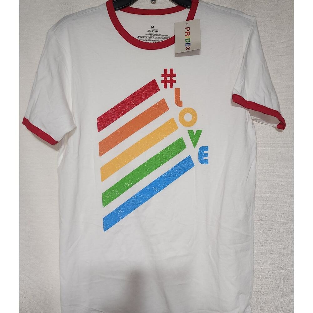 # Pride shirt from target size medium faded graphic